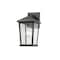 Z-Lite Beacon 1 Light Outdoor Wall Sconce, Oil Rubbed Bronze & Clear Beveled 568S-ORB - alternate 1